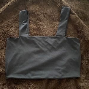 Square black top size M